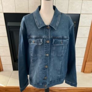 Jones & Co Jean Jacket, Women’s Sz 3X